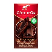 Côte d'Or Extra puur BonBonBloc chocolade reep truffel & cacao 190g