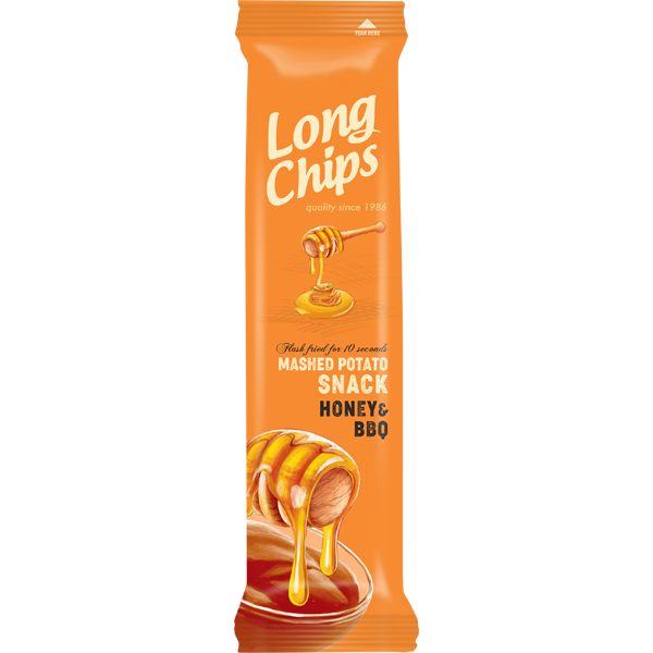 Long Chips Honey & BBQ 75g