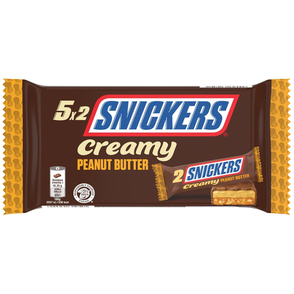Snickers Creamy Peanut Butter 5x36,5g