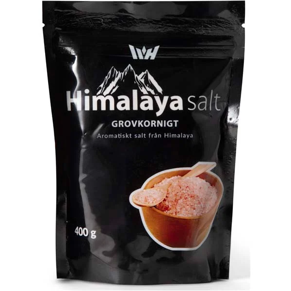 WH Himalaya Zout roze grof gemalen 400g