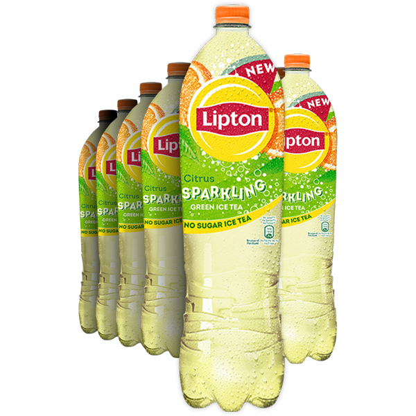 6st Lipton Ice Tea Citrus Sparkling 1,5l