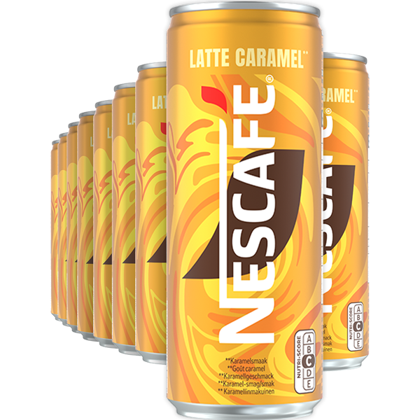 12st Nescafé Latte Caramel 250ml