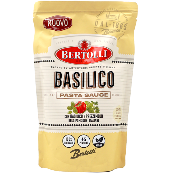 Bertolli Basilico Pastasaus 460g