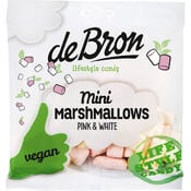 De Bron Mini Marshmallows Pink & White 75g