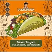 La Morena Spinazie tacoschelpen 75g